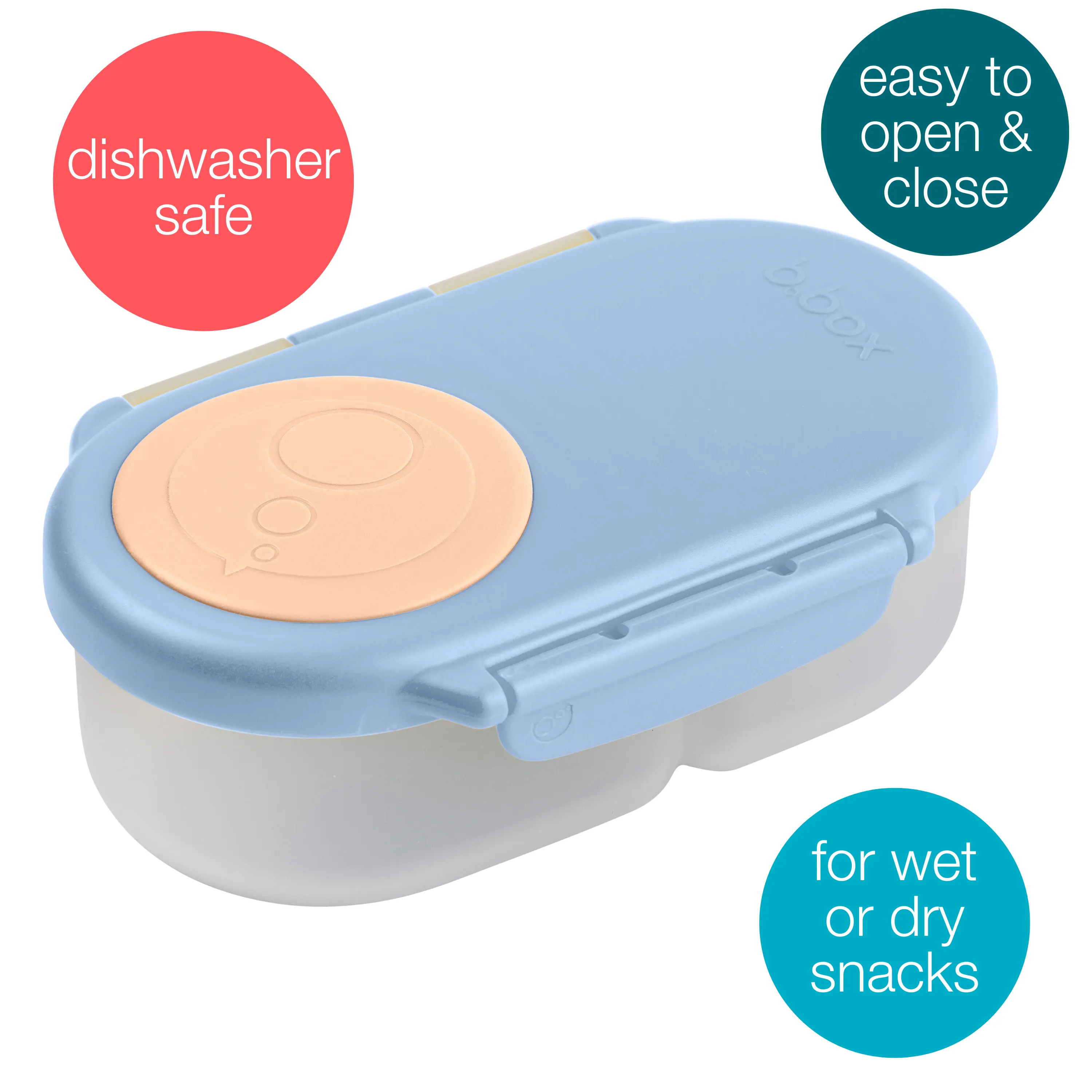 Snack Box Feeling Peachy Light Blue
