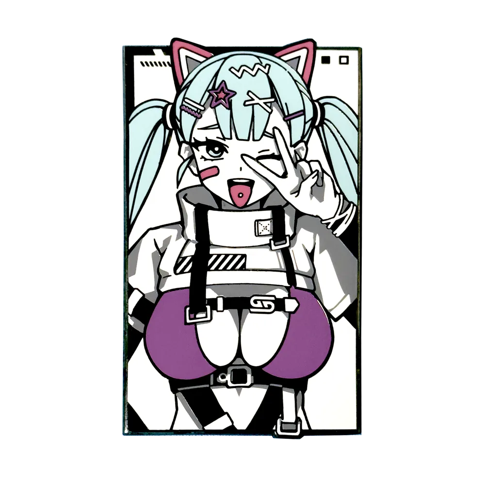 Space Punk Enamel Pin