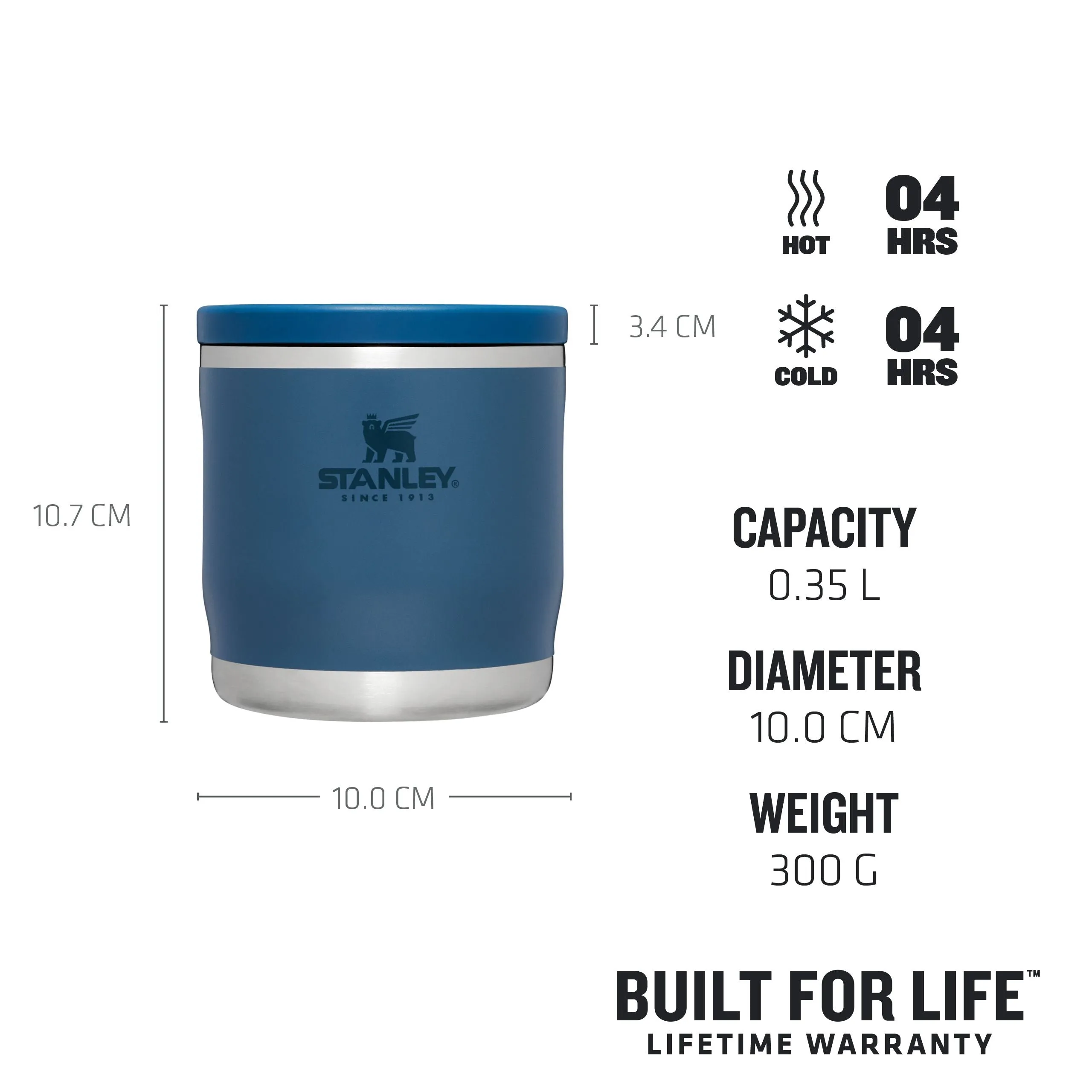 Stanley Adventure To Go Food Jar 0.35L Abyss