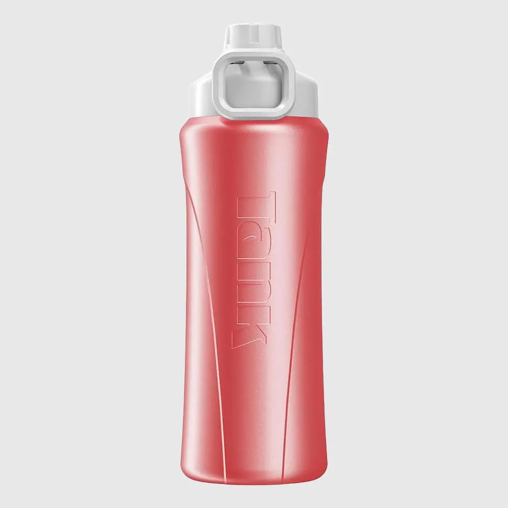 Tank Insulated Plastic Water Bottle Mini Super Cool 650ml, Pink, BPA Free