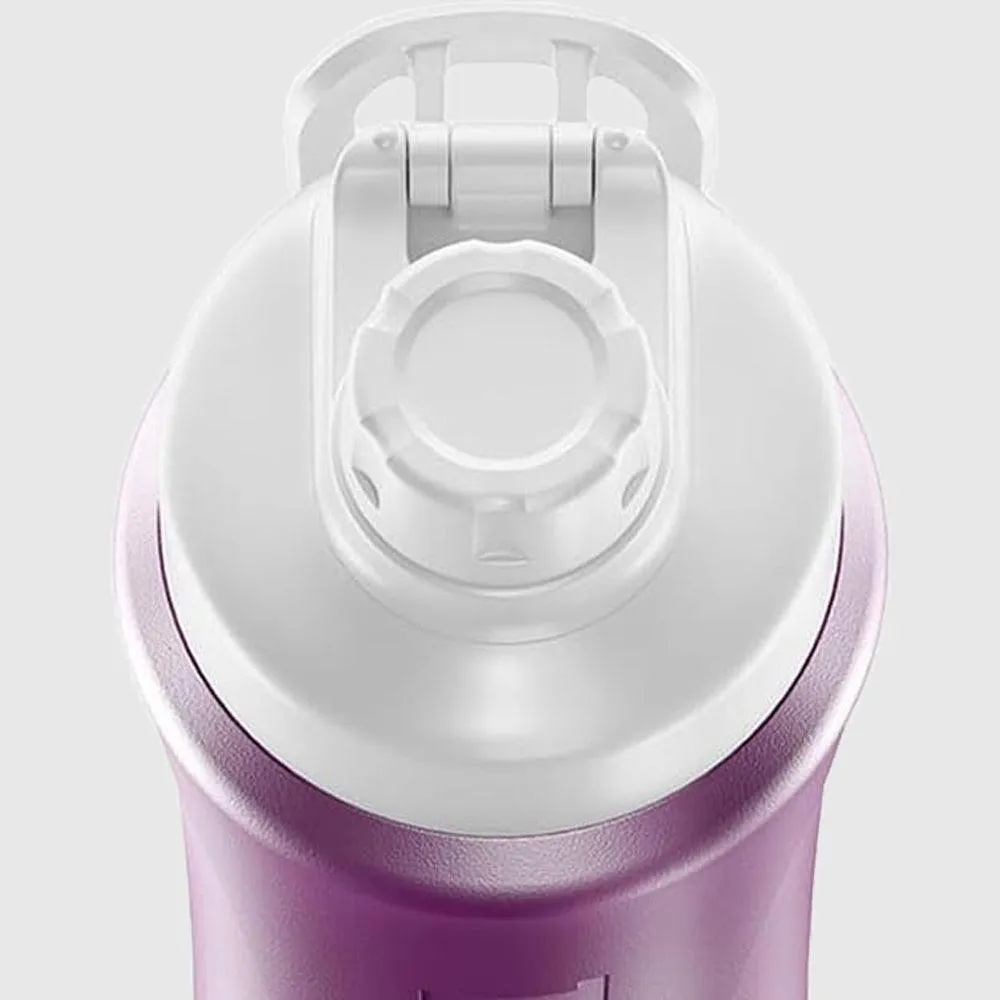 Tank Insulated Plastic Water Bottle Mini Super Cool 650ml, Purple, BPA Free