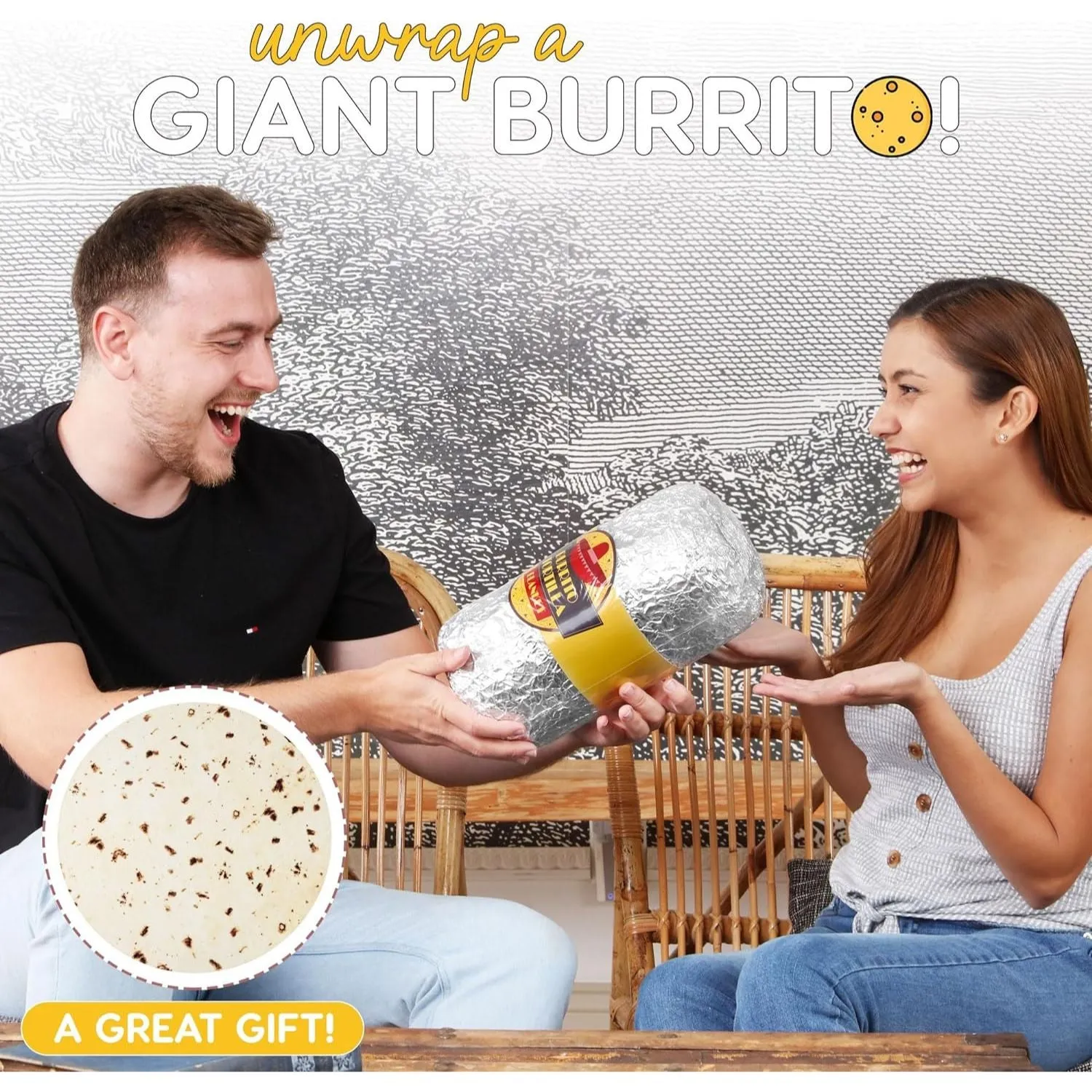 Throw Blanket Gifts - Food Blankets