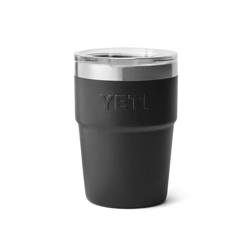 YETI Rambler 16 OZ (473ml) Stackable Cup With Magslider Lid - Black