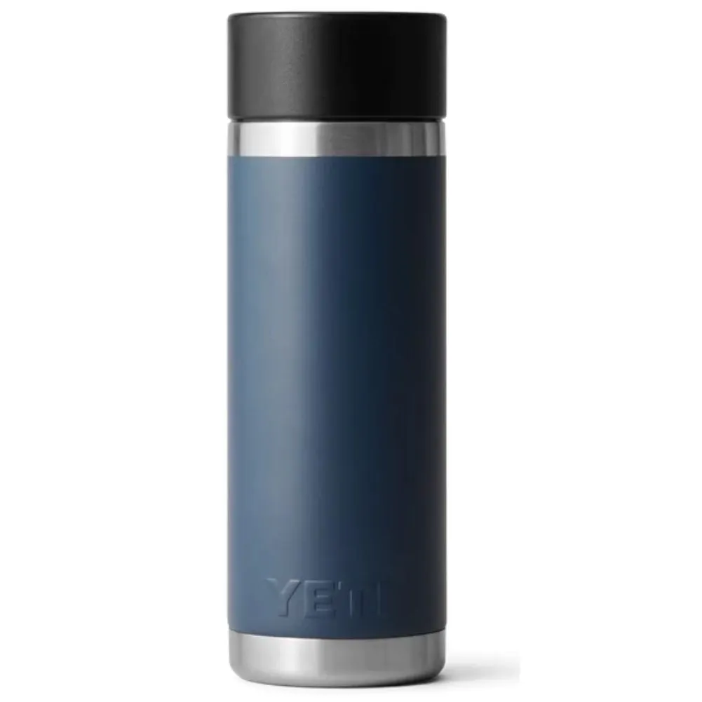 Yeti Rambler 18 OZ Bottle With Hotshot Cap (Navy)