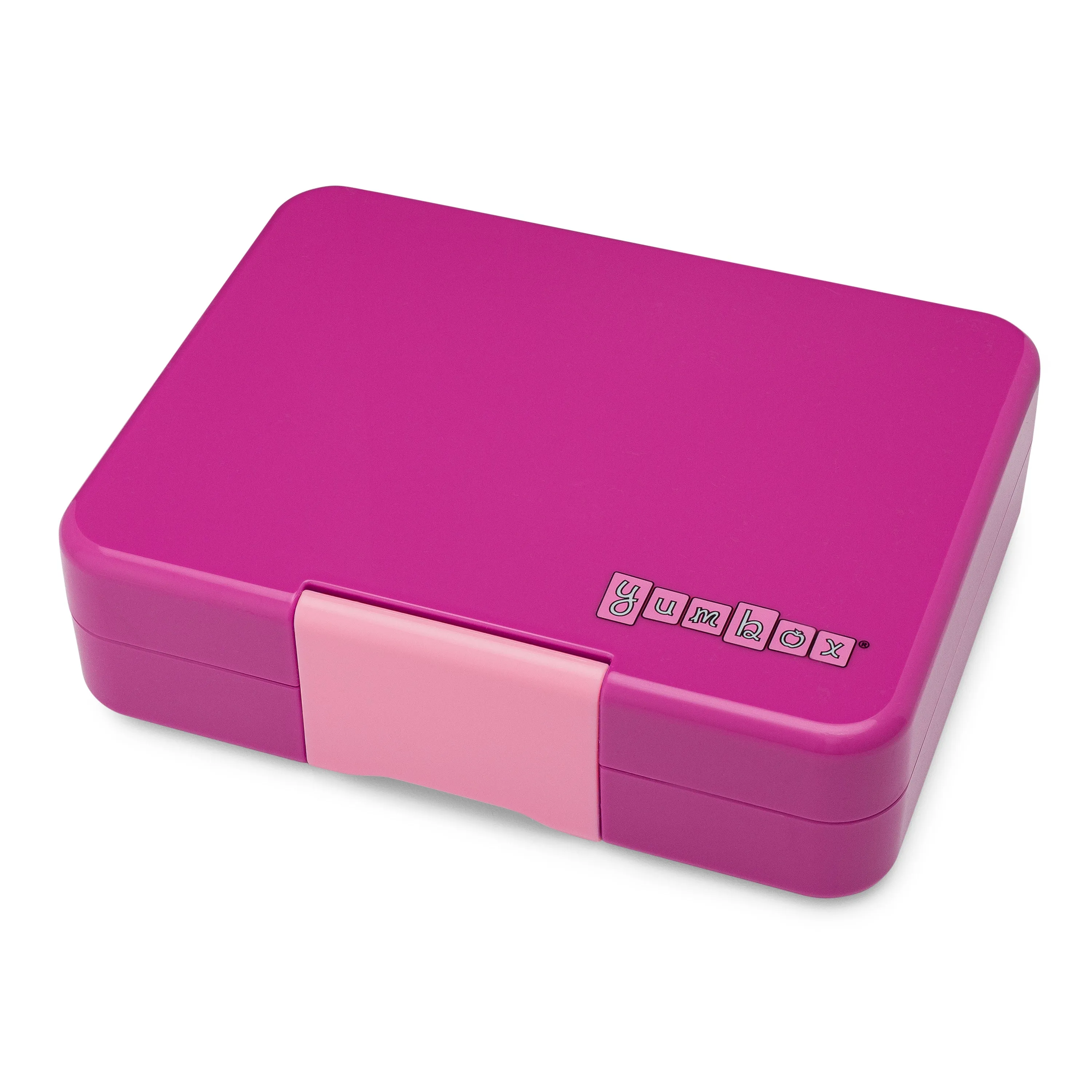 Yumbox Mini Snack 3-Compartment Lunch Box - Malibu Purple Rainbow