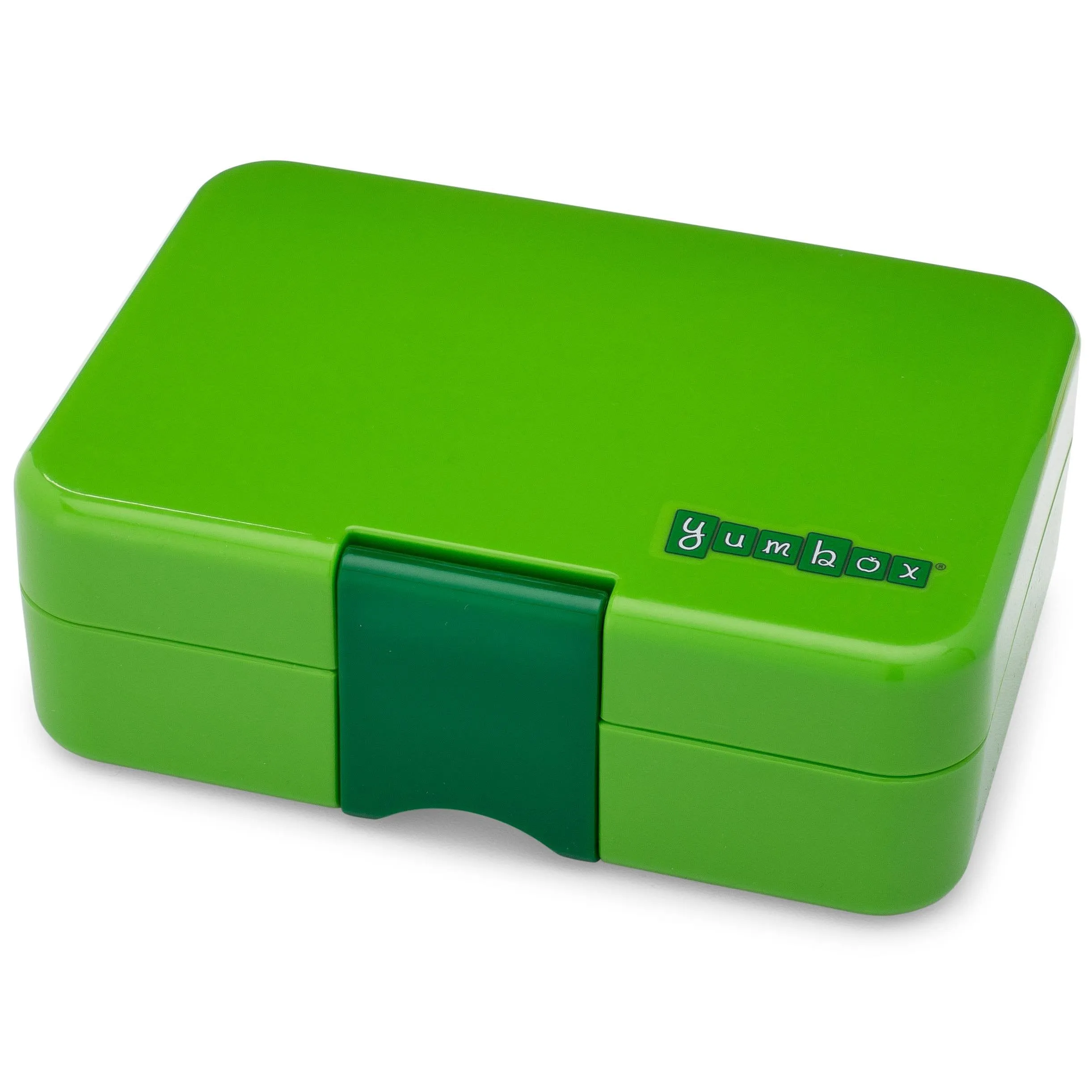Yumbox Mini Snack Avocado Green 3 Compartment Lunch Box