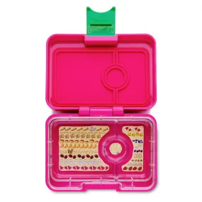 Yumbox Mini Snack Cherie Pink 3 Compartment Lunch Box