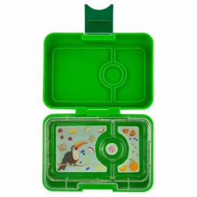 Yumbox MiniSnack 3 Compartment - Avocado Toucan