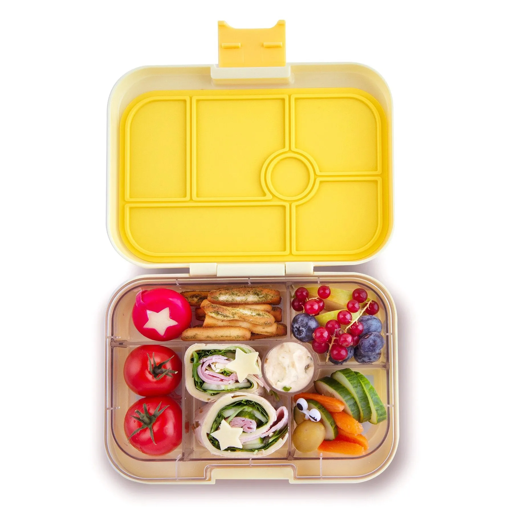 Yumbox Original Sunburst Yellow 6 Compartment Lunch Box