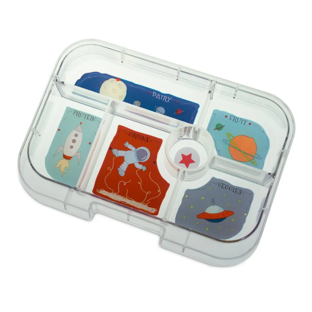 Yumbox Original with Rocket Tray Terra Green 6-Compartment Lunch Box