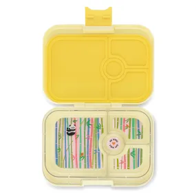 Yumbox Panino 4-Compartment Lunch Box - Sunburst Yellow Panda