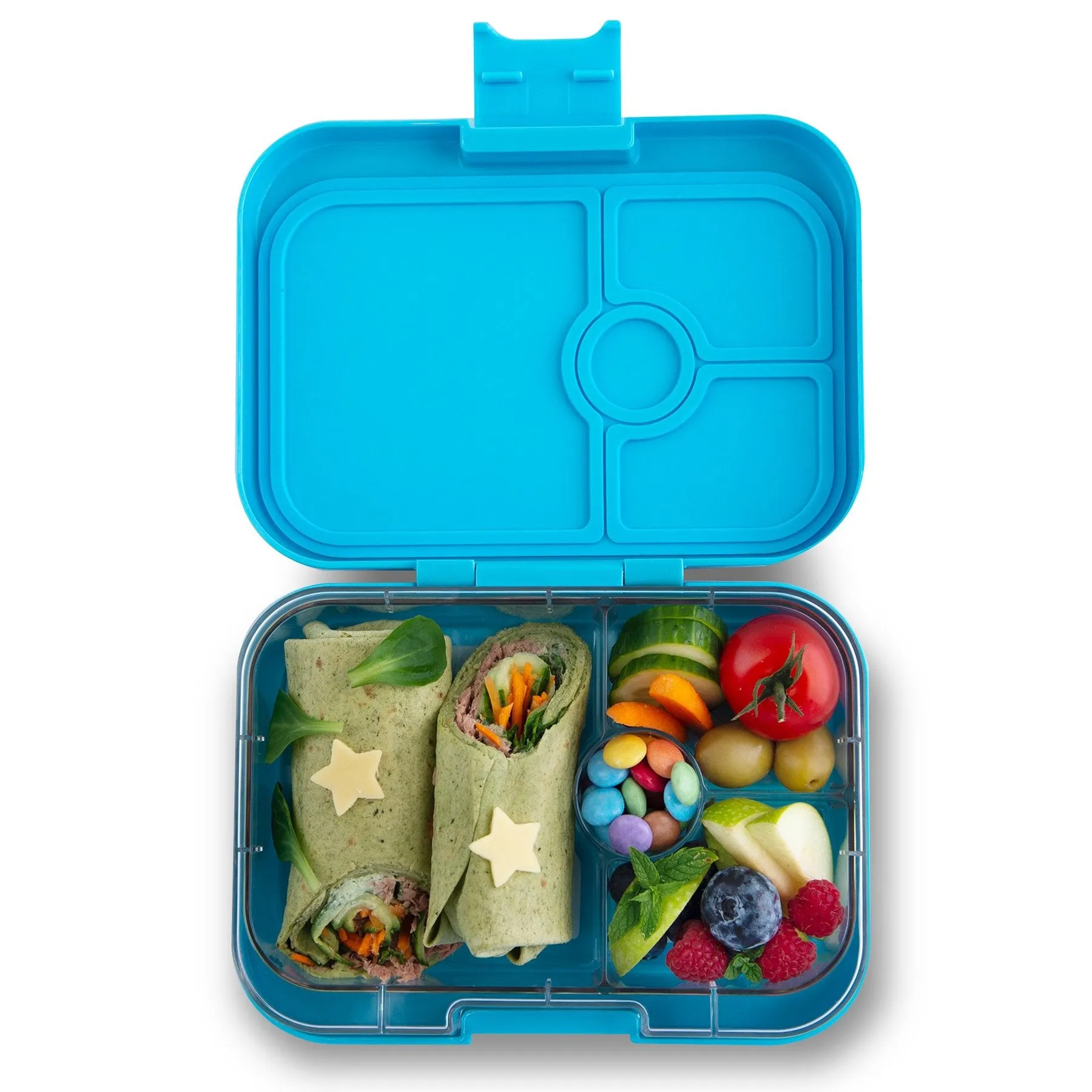 Yumbox Panino Nevis Blue 4 Compartment Lunch Box