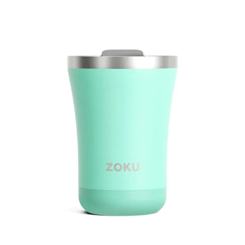 Zoku 3 in 1 Stainless Steel Vaccum Insulated Tumbler | Blue | 4 x 5 inches